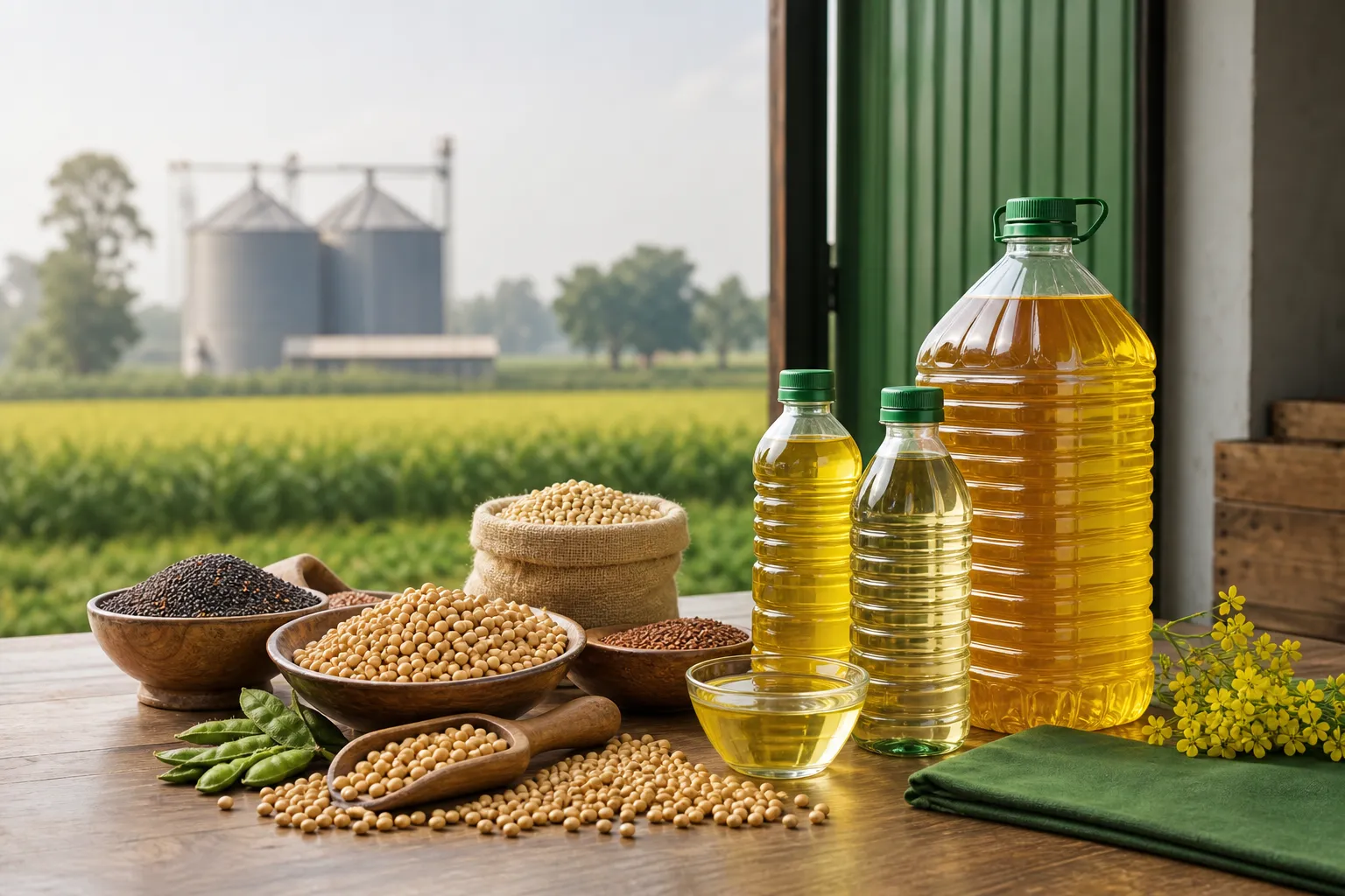 Vighnanashaka Agritech Private Limited: Edible Oil Distribution and Edible Oil Trading & Bulk Supply in a real working setting