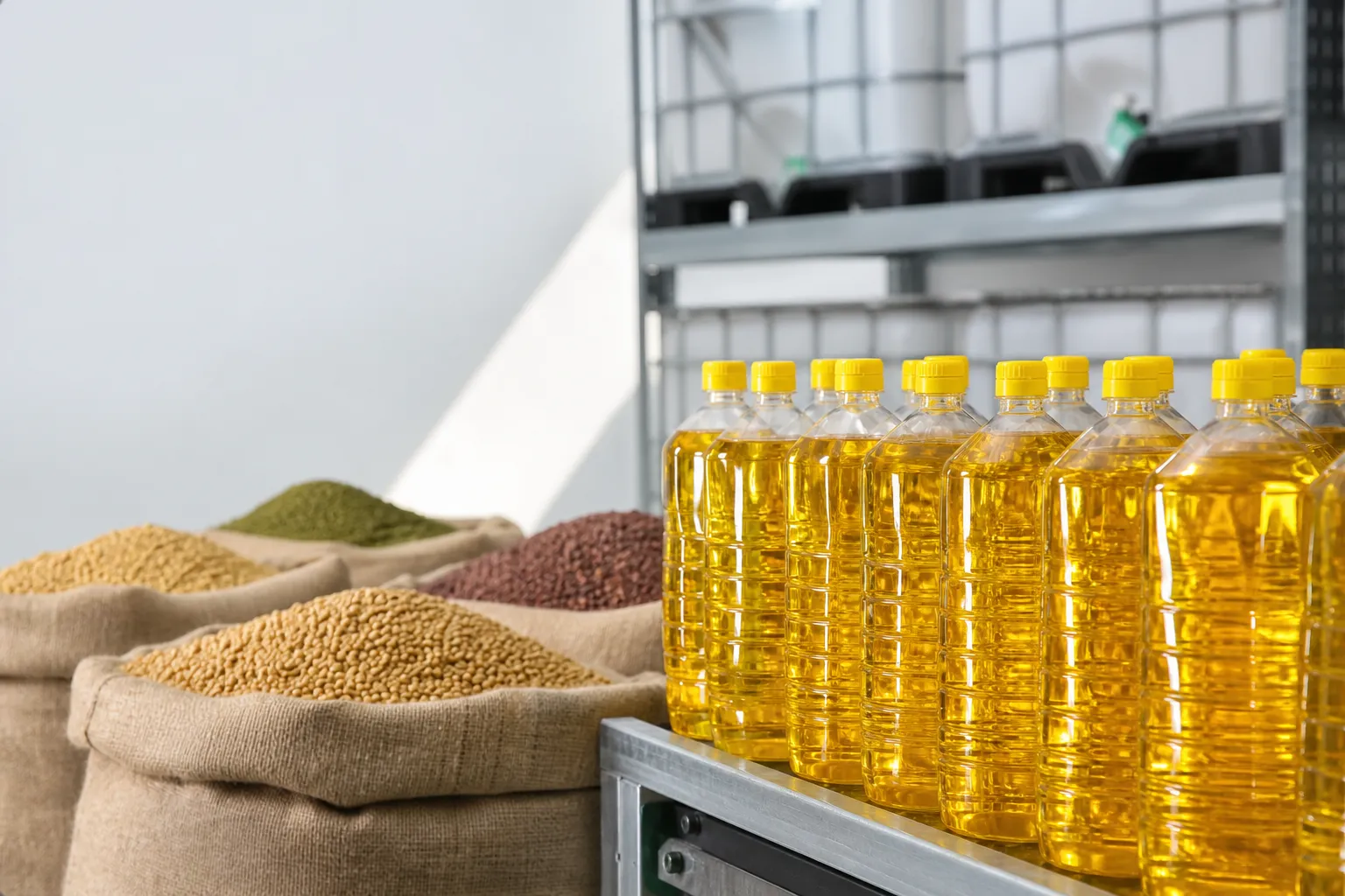 Vighnanashaka Agritech Private Limited: close-up of Edible Oil Distribution and Edible Oil Trading & Bulk Supply